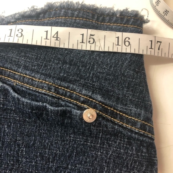 𝅺bongo Y2K Denim Mini Skirt, size 13 (fits like 12) - Picture 8 of 10